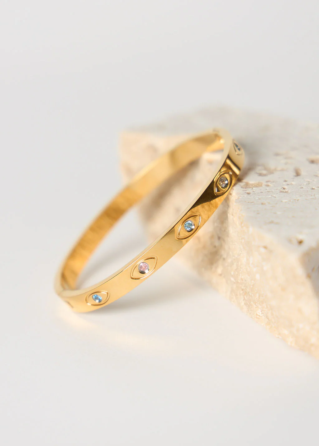 Rose Bangle - Gold